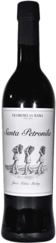 35,95 € Envoi gratuit | Vin Fortifié Santa Petronila Oloroso, Fino en Rama — Non Filtré D.O. Jerez-Xérès-Sherry Andalousie Espagne Palomino Fino Bouteille Medium 50 cl