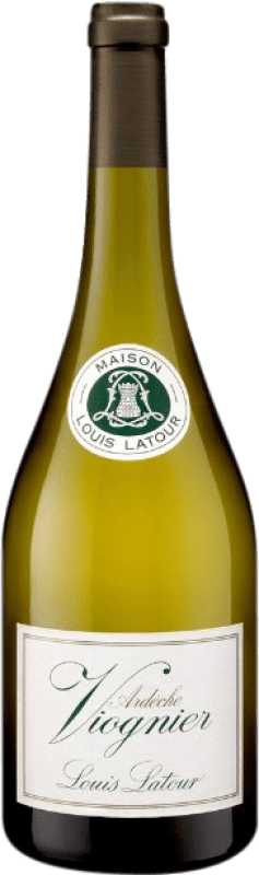 17,95 € Бесплатная доставка | Белое вино Louis Latour Ardèche Франция Viognier — Вионье 75 cl