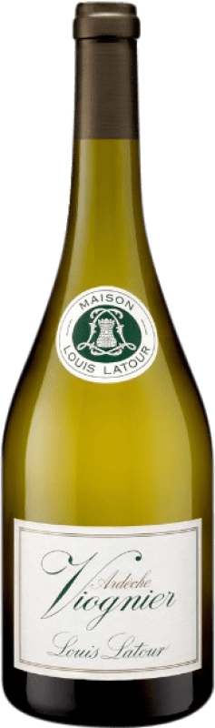 17,95 € Envoi gratuit | Vin blanc Louis Latour Ardèche France Viognier Bouteille 75 cl