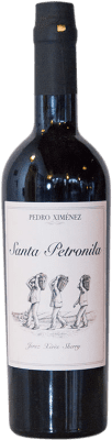 46,95 € Envío gratis | Vino Generoso Fortificado Santa Petronila Fino en Rama D.O. Jerez-Xérès-Sherry Andalucía España Pedro Ximénez Botella Medium 50 cl