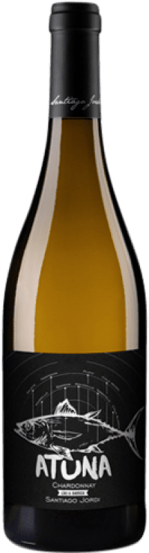 16,95 € 送料無料 | 白ワイン Santiago Jordi Atuna Sobre Lías — シュール・リー 樽 D.O. Somontano アラゴン スペイン Chardonnay — シャルドネ 75 cl