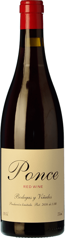 49,95 € Free Shipping | Red Wine Ponce D.O. Manchuela Castilla la Mancha Spain Bobal, Moravia 75 cl