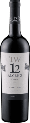 10,95 € Envio grátis | Vinho tinto Alceño Monastrell 12 D.O. Jumilla Região de Múrcia Espanha Syrah, Monastrell Garrafa 75 cl