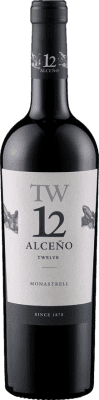 10,95 € Envio grátis | Vinho Tinto Alceño Monastrell 12 D.O. Jumilla Região de Múrcia Espanha Syrah, Monastrell Garrafa 75 cl
