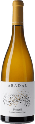 14,95 € Envío gratis | Vino blanco Masies d'Avinyó Abadal D.O. Pla de Bages Cataluña España Picapoll Botella 75 cl