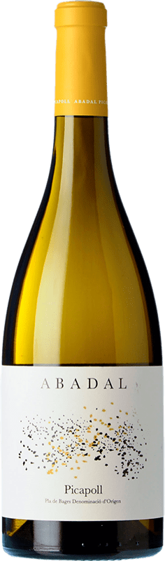 17,95 € Free Shipping | White wine Masies d'Avinyó Abadal D.O. Pla de Bages Spain Picapoll Bottle 75 cl