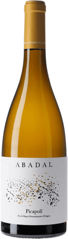 14,95 € Spedizione Gratuita | Vino bianco Masies d'Avinyó Abadal D.O. Pla de Bages Catalogna Spagna Picapoll Bottiglia 75 cl