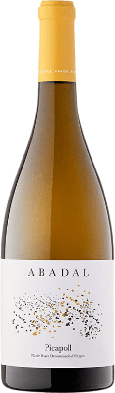 14,95 € Spedizione Gratuita | Vino bianco Masies d'Avinyó Abadal D.O. Pla de Bages Catalogna Spagna Picapoll Bottiglia 75 cl