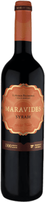 12,95 € 免费送货 | 红酒 Balmoral Maravides 岁 I.G.P. Vino de la Tierra de Castilla 卡斯蒂利亚 - 拉曼恰 西班牙 Syrah 瓶子 75 cl