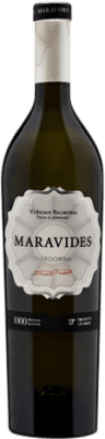 8,95 € Envío gratis | Vino blanco Balmoral Maravides Crianza I.G.P. Vino de la Tierra de Castilla Castilla la Mancha España Botella 75 cl