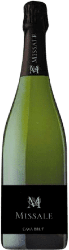 10,95 € Envio grátis | Espumante branco Missale D.O. Cava Catalunha Espanha Macabeo, Xarel·lo, Parellada Garrafa 75 cl