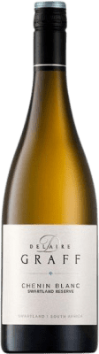 22,95 € 免费送货 | 白酒 Delaire Graff Swartland 预订 I.G. Stellenbosch Coastal Region 南非 Chenin White 瓶子 75 cl