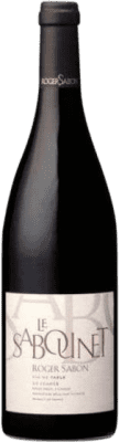 8,95 € 免费送货 | 红酒 Roger Sabon Le Sabounet Rouge 罗纳 法国 Syrah, Grenache Tintorera, Cinsault 瓶子 75 cl