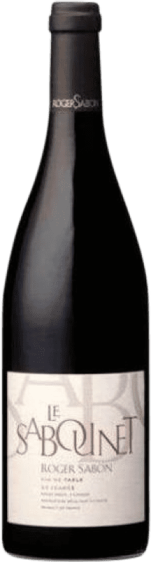8,95 € Spedizione Gratuita | Vino rosso Roger Sabon Le Sabounet Rouge Rhône Francia Syrah, Grenache Tintorera, Cinsault Bottiglia 75 cl