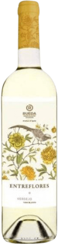 6,95 € Бесплатная доставка | Белое вино Príncipe de Viana Entreflores D.O. Rueda Кастилия-Леон Испания Verdejo — Вердехо Бутылка 75 cl