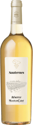 32,95 € Spedizione Gratuita | Vino bianco Philippe de Rothschild Mouton Cadet A.O.C. Sauternes bordò Francia Sauvignon Bianca, Sémillon, Muscadelle Bottiglia 75 cl