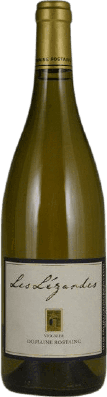 34,95 € Envío gratis | Vino blanco Rostaing Les Lézardes Blanc I.G.P. Collines Rhodaniennes Rhône Francia Viognier Botella 75 cl