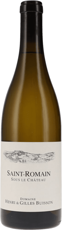 98,95 € Envío gratis | Vino Blanco Henri et Gilles Buisson Sous le Château A.O.C. Saint-Romain Borgoña Francia Chardonnay Eco — Ecológico 75 cl