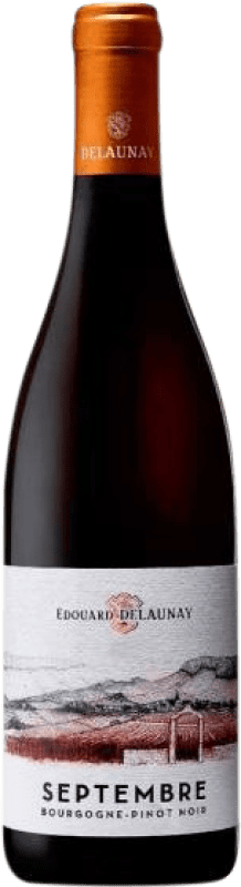 22,95 € Free Shipping | Red wine Edouard Delaunay Septembre A.O.C. Bourgogne Burgundy France Pinot Black Bottle 75 cl