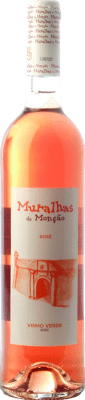 10,95 € Kostenloser Versand | Rosé-Wein Regional de Monçao Muralhas de Monçao Rosé I.G. Vinho Verde Vinho Verde Portugal Pedral, Albariño Flasche 75 cl