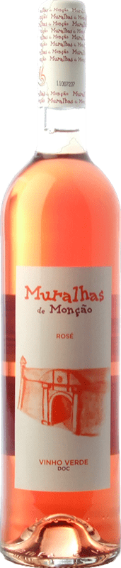 11,95 € Free Shipping | Rosé Wine Regional de Monçao Muralhas de Monçao Rosé I.G. Vinho Verde Vinho Verde Portugal Pedral, Albariño — Albarinho Bottle 75 cl