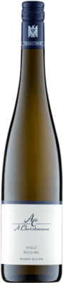 17,95 € Kostenloser Versand | Weißwein A. Christmann Gutswein Q.b.A. Pfälz Pfälz Deutschland Riesling Flasche 75 cl
