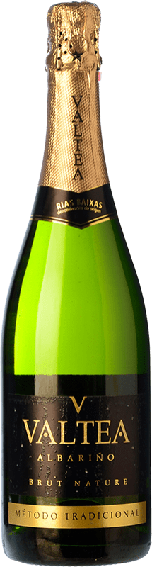 24,95 € Envoi gratuit | Vin Mousseux Blanc Valtea Brut Nature D.O. Rías Baixas Galice Espagne Albariño — Albarinho Bouteille 75 cl