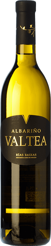 15,95 € Бесплатная доставка | Белое вино Valtea D.O. Rías Baixas Галисия Испания Albariño бутылка 75 cl