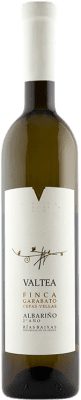 17,95 € Spedizione Gratuita | Vino bianco Valtea Finca Garabato Crianza D.O. Rías Baixas Galizia Spagna Albariño Bottiglia 75 cl