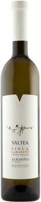 18,95 € Envío gratis | Vino Blanco Valtea Finca Garabato Crianza D.O. Rías Baixas Galicia España Albariño 75 cl