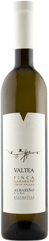 17,95 € Free Shipping | White wine Valtea Finca Garabato Aged D.O. Rías Baixas Galicia Spain Albariño Bottle 75 cl