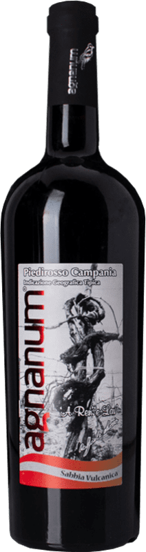 15,95 € Kostenloser Versand | Rotwein Agnanum Sabbia Vulcanica I.G.T. Campania Kampanien Italien Piedirosso Flasche 75 cl