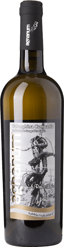15,95 € Kostenloser Versand | Weißwein Agnanum Sabbia Vulcanica I.G.T. Campania Kampanien Italien Falanghina Flasche 75 cl