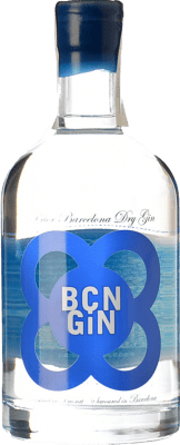 47,95 € Envío gratis | Ginebra Aguavida Llops BCN Gin D.O. Catalunya Cataluña España Botella 70 cl