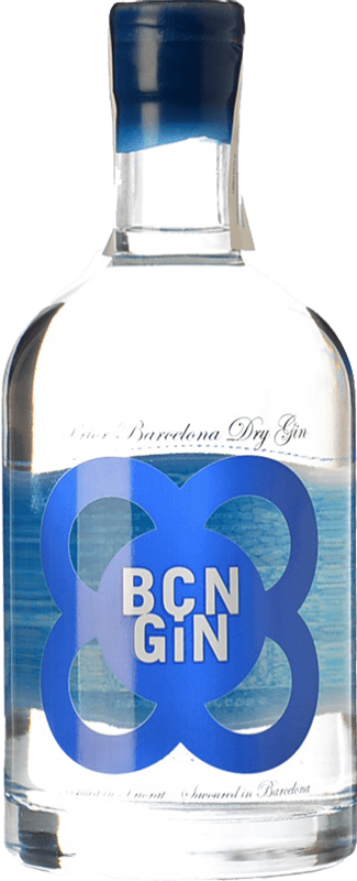 47,95 € Бесплатная доставка | Джин Aguavida Llops BCN Gin D.O. Catalunya Каталония Испания бутылка 70 cl