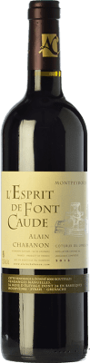 47,95 € Free Shipping | Red wine Alain Chabanon L'Esprit de Font Caude Aged I.G.P. Vin de Pays Languedoc Languedoc France Syrah, Monastrell Bottle 75 cl