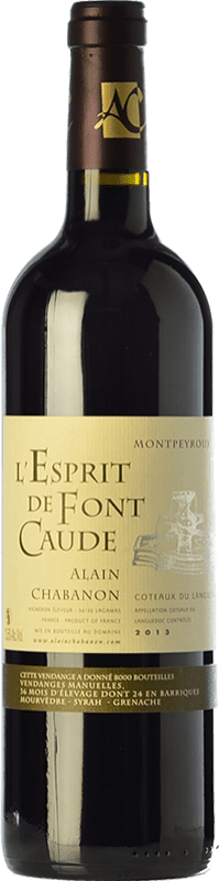 47,95 € Envoi gratuit | Vin Rouge Alain Chabanon L'Esprit de Font Caude Non Filtrato — Non Filtré Crianza I.G.P. Vin de Pays Languedoc Languedoc France Syrah, Monastrell Eco — Biologique 75 cl