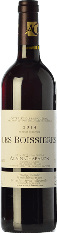 41,95 € 免费送货 | 红酒 Alain Chabanon Les Boissières 年轻的 I.G.P. Vin de Pays Languedoc 朗格多克 法国 Syrah, Grenache, Monastrell 瓶子 75 cl