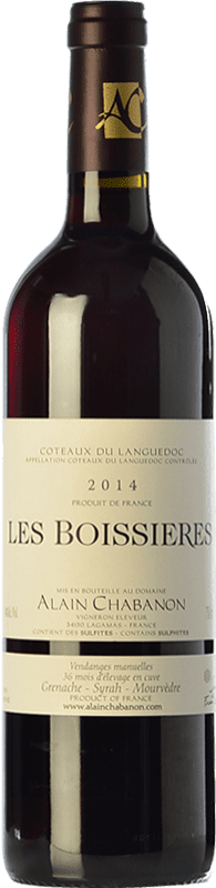 43,95 € Envoi gratuit | Vin Rouge Alain Chabanon Les Boissières Jeune I.G.P. Vin de Pays Languedoc Languedoc France Syrah, Garnacha — Grenache, Monastrell Eco — Biologique Bouteille 75 cl