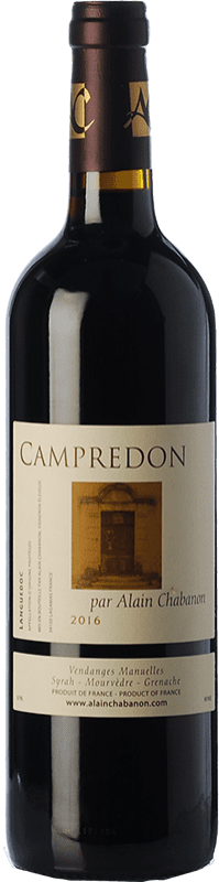 24,95 € Envoi gratuit | Vin Rouge Alain Chabanon Campredon Jeune I.G.P. Vin de Pays Languedoc Languedoc France Syrah, Garnacha — Grenache, Monastrell Eco — Biologique Bouteille 75 cl