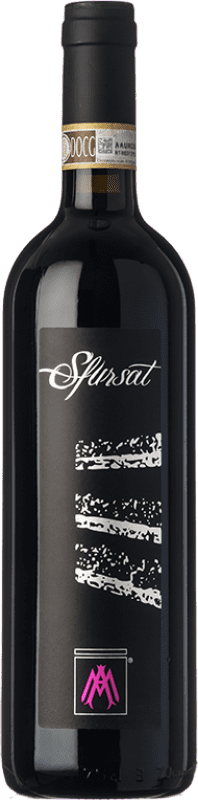 56,95 € 免费送货 | 红酒 Alberto Marsetti D.O.C.G. Sforzato di Valtellina 伦巴第 意大利 Nebbiolo 瓶子 75 cl