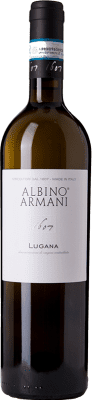 22,95 € Бесплатная доставка | Белое вино Albino Armani D.O.C. Lugana Венето Италия Trebbiano di Lugana бутылка 75 cl