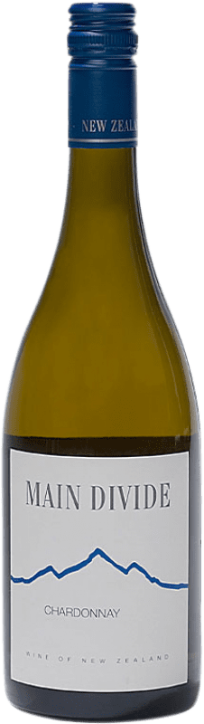 48,95 € Spedizione Gratuita | Vino bianco Main Divide I.G. Waipara Canterbury Nuova Zelanda Chardonnay Bottiglia 75 cl