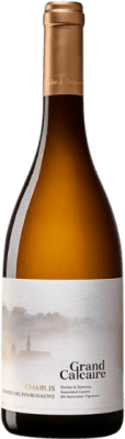 19,95 € Envío gratis | Vino blanco Edouard Delaunay Grand Calcaire A.O.C. Chablis Borgoña Francia Chardonnay Botella 75 cl