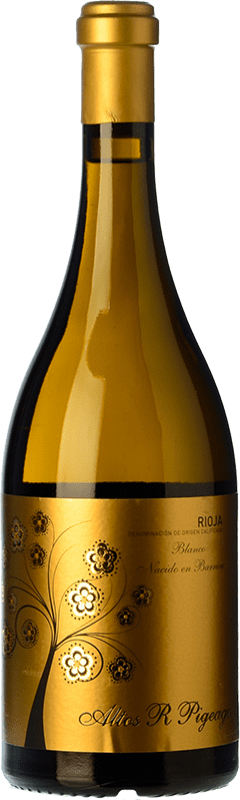 13,95 € Envoi gratuit | Vin blanc Altos de Rioja Pigegage Blanco Crianza D.O.Ca. Rioja La Rioja Espagne Viura Bouteille 75 cl