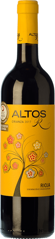 9,95 € 免费送货 | 红酒 Altos de Rioja 岁 D.O.Ca. Rioja 拉里奥哈 西班牙 Tempranillo 瓶子 75 cl