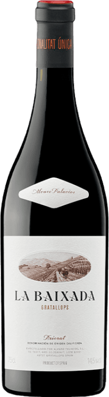 279,95 € Envío gratis | Vino Tinto Álvaro Palacios La Baixada Crianza D.O.Ca. Priorat Cataluña España Garnacha, Cariñena Botella 75 cl