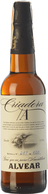 68,95 € 送料無料 | 酒精強化ワイン Alvear Criadera A Fino — フィノ D.O. Montilla-Moriles アンダルシア スペイン Pedro Ximénez ハーフボトル 37 cl