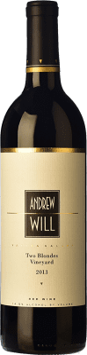 96,95 € Бесплатная доставка | Красное вино Andrew Will Two Blondes старения Yakima Valley Соединенные Штаты Merlot, Cabernet Sauvignon, Cabernet Franc, Malbec бутылка 75 cl