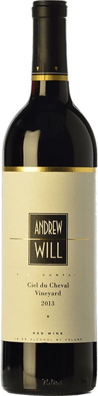 97,95 € 送料無料 | 赤ワイン Andrew Will Ciel du Cheval 高齢者 アメリカ Merlot, Cabernet Franc ボトル 75 cl